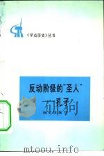 反动阶级的“圣人”  孔子   1973  PDF电子版封面  11001·259  杨荣国编写 