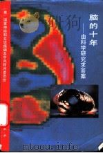 脑的十年  由科学研究求答案   1992  PDF电子版封面  7030028724  美国国家神经和交谈疾病及中风顾问委员会编；王书荣，魏舜仪译 