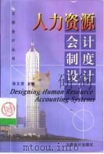 人力资源会计制度设计   1999  PDF电子版封面  7542906887  张文贤主编 