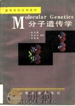分子遗传学   1990  PDF电子版封面  7305006920  孙乃恩等编著 