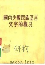 国内少数民族语言文字的概况   1954  PDF电子版封面    罗常培等著；中国语文杂志社编辑 