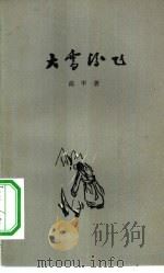 大雪纷飞   1958  PDF电子版封面  10020·862  高平著 