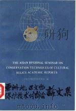 亚洲地区文物保护技术讨论会论文集（1989 PDF版）