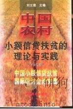 中国农村小额信贷扶贫的理论与实践  1996年中国小额信贷扶贫国际研讨会论文集（1997 PDF版）