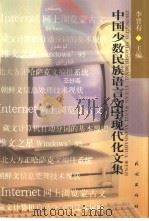 中国少数民族语言文字现代化文集   1999  PDF电子版封面  7105036524  李晋有主编 