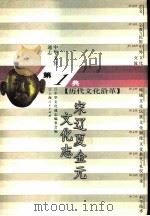 中华文化通志  宋辽夏金元文化志（1998 PDF版）