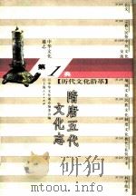 中华文化通志  隋唐五代文化志（1998 PDF版）