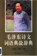 毛泽东诗文词语典故辞典   1994  PDF电子版封面  7507301648  马济彬，贺新辉编著 