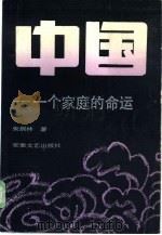 中国-一个家庭的命运   1986  PDF电子版封面  10378·101  朱炳林著 