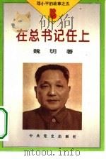 邓小平的故事  5册  在总书记任上   1995  PDF电子版封面  7800238423  魏明 