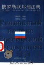 俄罗斯联邦刑法典（1996 PDF版）