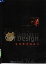 设计艺术的含义   1999  PDF电子版封面  7810532359  赵江洪编著 