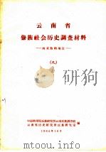 云南省傣族社会历史调查材料  西双版纳地区  9   1964  PDF电子版封面    中国科学院民族研究所云南民族调查组，云南省民族研究所编 