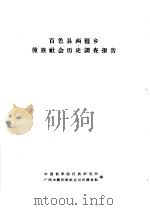 百色县两琶乡壮族社会历史调查报告（ PDF版）