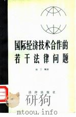 国际经济技术合作的若干法律问题   1983  PDF电子版封面  6004·666  刘丁编著 