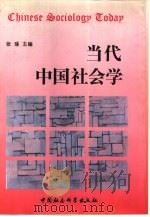 当代中国社会学   1998  PDF电子版封面  7500422105  张琢主编 