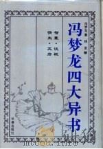 冯梦龙四大异书   1994  PDF电子版封面  7806040471  （明）冯梦龙著；杨军校 