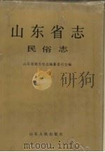 山东省志  80  民俗志（1996 PDF版）