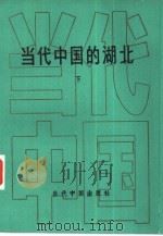 当代中国的湖北  下   1991  PDF电子版封面  7800920119  《当代中国》丛书编辑部编辑 