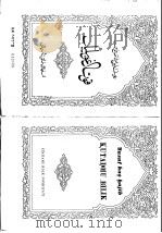 《福乐智慧》费尔干纳抄本  阿拉伯文     PDF电子版封面     