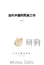 当代中国的民族工作  下   1993  PDF电子版封面  7800920755  《当代中国》丛书编辑部编辑 