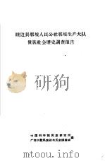 睦边县那坡人民公社那坡生产大队壮族社会历史调查报告（ PDF版）
