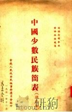 中国少数民族简表  补充本（1951 PDF版）