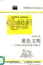 黄色文明  中国文化的功能与模式（1990 PDF版）