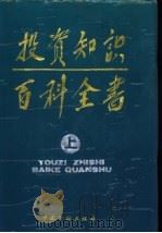 投资知识百科全书  上   1992  PDF电子版封面  7504909394  徐文通，林森木，李锡奎主编 