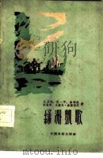 电影文学剧本  绿洲凯歌   1960  PDF电子版封面  10061·29  王玉胡，范一丕等著 