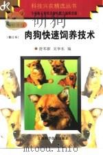 肉狗快速饲养技术   1999  PDF电子版封面  753901735X  舒邓群，吴华东编 