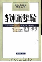 当代中国的法律革命   1999  PDF电子版封面  7503629517  公丕祥主编 