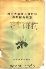 四川省武隆县火炉区药用植物图志（1959 PDF版）