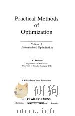 PRACTICAL METHODS OF OPTIMIZATION VOLUME1（1980 PDF版）