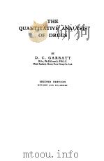 THE QUANTITATIVE ANALYSIS OF DRUGS（1955 PDF版）