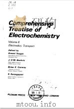 COMPREHENSIVE TREATISE OF ELECTROCHEMISTRY VOL 6   1983  PDF电子版封面    ERNEST TEAGER 