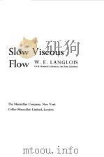SLOW VISCOUS FLOW（1964 PDF版）