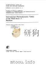INTERNATIONAL THERMODYNAMIC TABLES OF THE FLUID STATE 5--METHANE   1978  PDF电子版封面    S.ANGUS 
