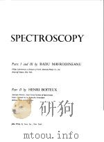 FLAME SPECTROSCOPY   1965  PDF电子版封面    R.MAVRODINEANU 