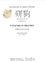 PROCEEDINGS OF THE SYMPOSIUM ON CATALYSIS IN PRACTICE（1963 PDF版）