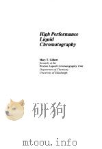 HIGH PERFOEMANCE LIQUID CHROMATOGRAPHY（1987 PDF版）
