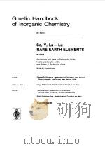 GMELIN HANDBOOK OF INORGANIC CHEMISTRY  PART D5   1984  PDF电子版封面    EKKEHARD FLUCK 