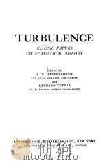 TURBULENCE   1960  PDF电子版封面    RICHARD H.BUBE 