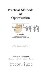 PRACTICAL METHODS OF OPTIMIZATION   1981  PDF电子版封面    R.FLETCHER 