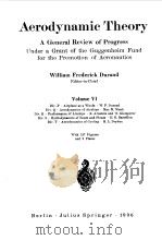 AERODYNAMIC THEORY VOL 5-6   1935  PDF电子版封面    W.F.DURAND 