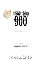 ENGLISH 900 WORKBOOK FOUR   1970  PDF电子版封面     