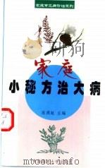 家庭小秘方治大病（1999 PDF版）