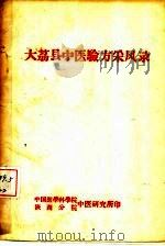大荔县中医验方采风录     PDF电子版封面     
