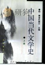 中国当代文学史  上   1999  PDF电子版封面  7105036257  特·赛音巴雅尔主编 
