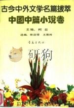 古今中外文学名篇拔萃  中国中篇小说卷（1990 PDF版）